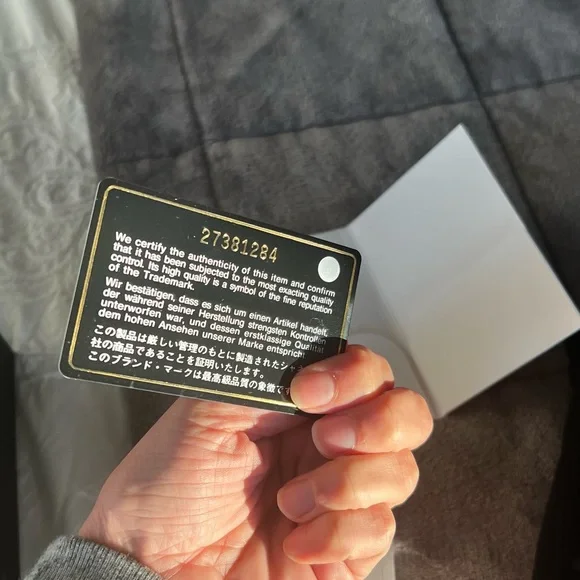 Chanel chevron, caviar leather wallet on a chain - Picture 13 of 16